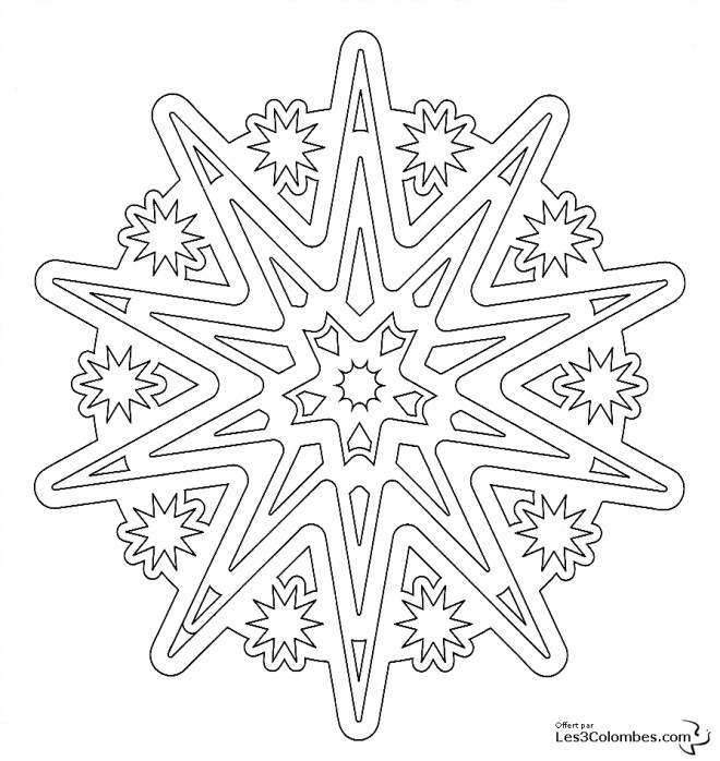 Coloriage Mandala en ligne pour Les Grands dessin gratuit mandala en ligne pour les grands