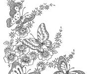 Coloriage et dessins gratuit Papillon papillon cp à imprimer