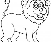 Coloriage et dessins gratuit Le Roi Lion à colorier à imprimer