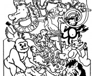 Coloriage et dessins gratuit Animaux de La Jungle à imprimer