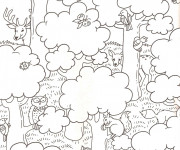 Coloriage La Forêt maternelle