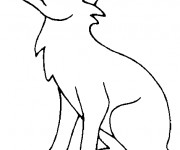 Coloriage Renard  marrant