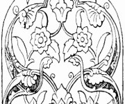 Coloriage Architecture et D&eacute;coration