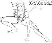 Coloriage et dessins gratuit Jack Sully d'Avatar à imprimer