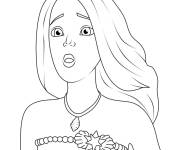 Coloriage La surprise de Barbie sir&egrave;ne