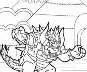 Coloriage Bowser giga