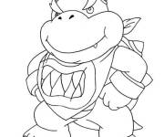 Coloriage Bowser Junior confiant