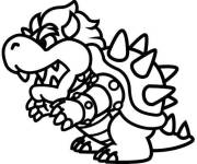 Coloriage Le petit Bowser