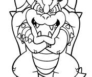 Coloriage Page de coloriage Bowser