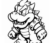 Coloriage Petit Bowser mignon