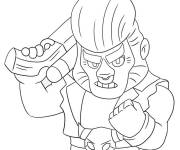 Coloriage Brawl Stars Bull