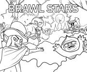 Coloriage Brawl Stars légendaire