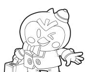 Coloriage Brawl Stars Monsieur M