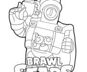 Coloriage Brawl Stars Ricochet
