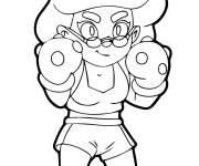 Coloriage Brawl Stars Rosa