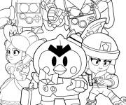 Coloriage Brawl Stars tous les Brawlers