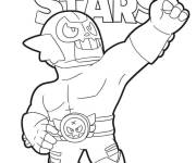 Coloriage Brawler El Primo