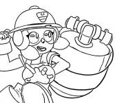 Coloriage Brawler Jackhammer