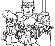 Coloriage Brawlers &eacute;piques