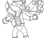 Coloriage Brock de Brawl Stars