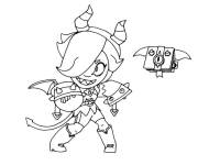 Coloriage Colette de Brawl Stars