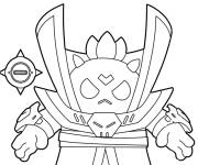 Coloriage Dark Lord Spike Brawl Stars