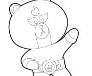 Coloriage El Brown Brawl Stars