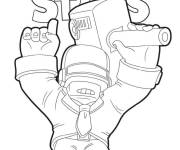 Coloriage Frank de Brawl Stars