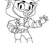Coloriage Jacky Brawl Stars