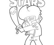 Coloriage Le Brawler Bibi