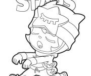 Coloriage Le Brawler &Eacute;meri de Brawl Stars