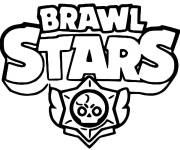 Coloriage Logo Brawl Stars