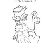 Coloriage Mortis de Brawl Stars