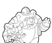 Coloriage Nita de Brawl Stars