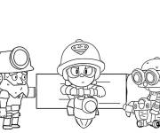 Coloriage Personnages Brawl Stars