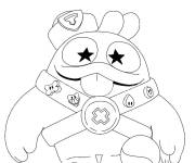 Coloriage Squeak de Brawl Stars