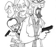 Coloriage et dessins gratuit Breaking Bad avec le Heisenberg RV à imprimer
