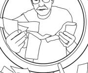 Coloriage et dessins gratuit Le business de White dans Breaking Bad à imprimer