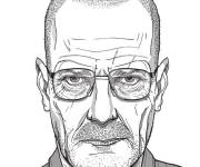 Coloriage Walt Heisenberg