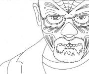 Coloriage Walter White de Breaking Bad