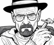 Coloriage Walter White de Breaking Bad en ligne