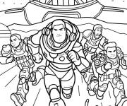 Coloriage Affiche du film Buzz l'&eacute;clair