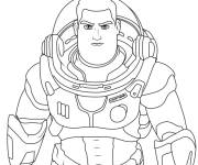 Coloriage Astronaute Buzz l'&eacute;clair