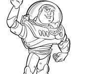 Coloriage Buzz l'&eacute;clair de Toy Story en ligne