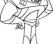 Coloriage Buzz l'&eacute;clair pour enfant