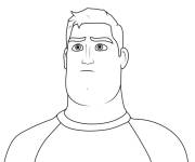 Coloriage Film d&rsquo;animation de Buzz Lightyear