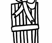 Coloriage Cadeau facile &agrave; colorier