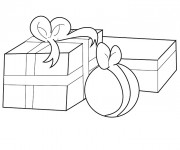 Coloriage Cadeaux Saint Valentin
