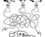 Coloriage Carburant de Flash Mcqueen Disney