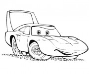 Coloriage et dessins gratuit Cars en  couleur à imprimer